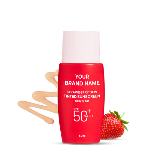 STRAWBERRY DEW TINTED LIP SUNSCREEN, IN VIVO TESTED SPF 50+ PA++++ (PORCELAIN)