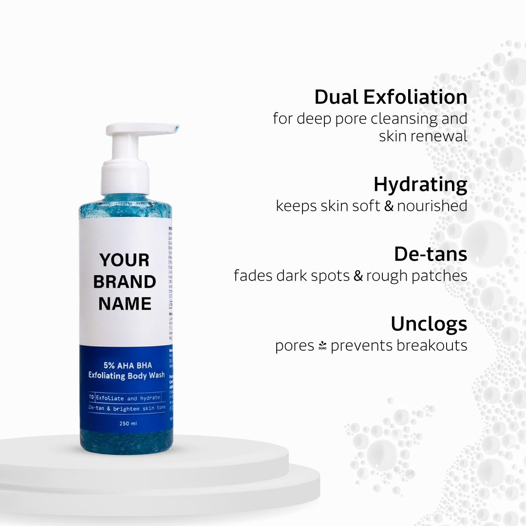 5% AHA BHA  Exfoliating Body Wash
