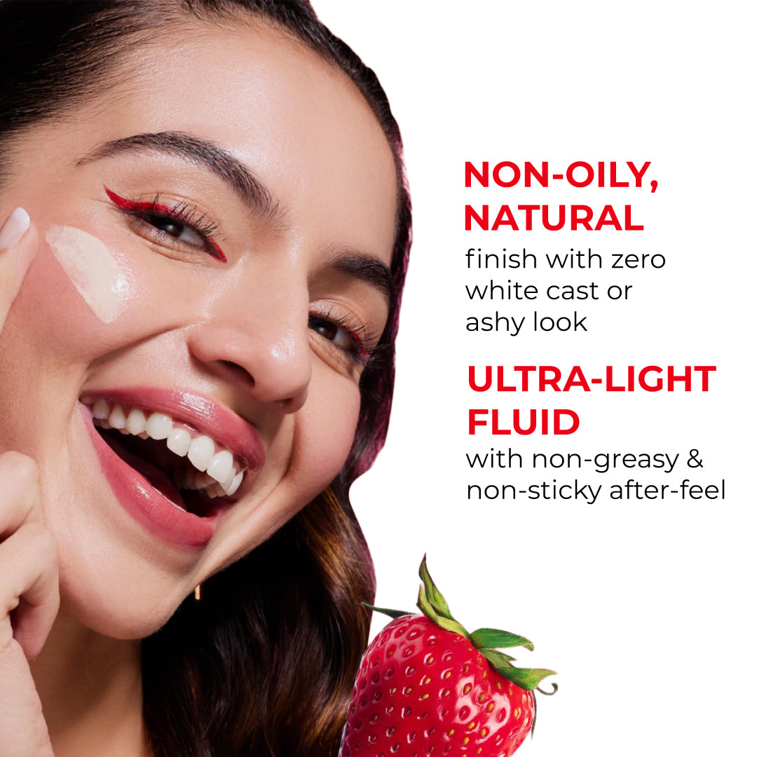 STRAWBERRY DEW TINTED LIP SUNSCREEN, IN VIVO TESTED SPF 50+ PA++++ (PORCELAIN)