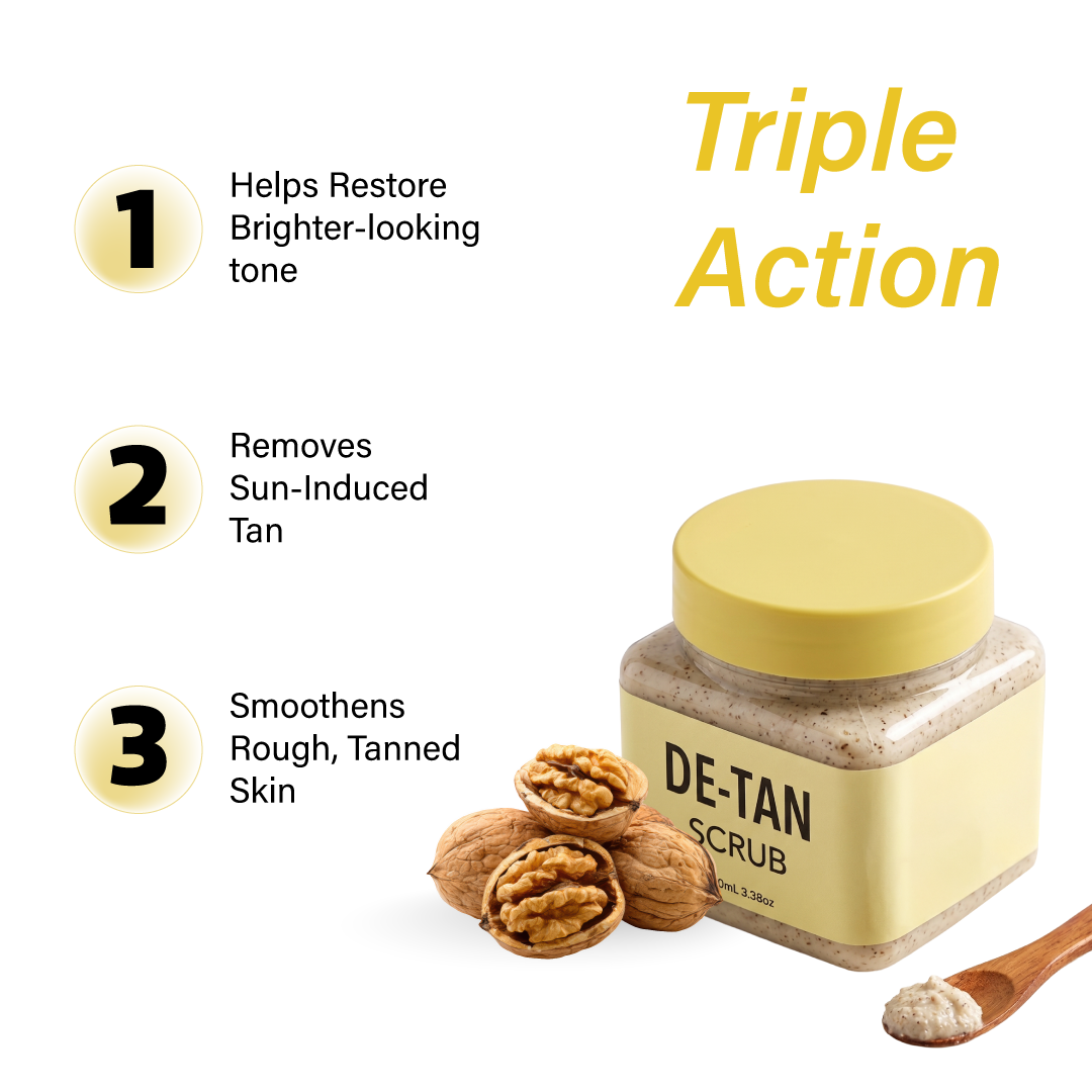 De-Tan Face & Body Scrub