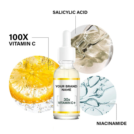 Vitamin C + Face Serum for Skin Brightening & Anti-Dark Spots