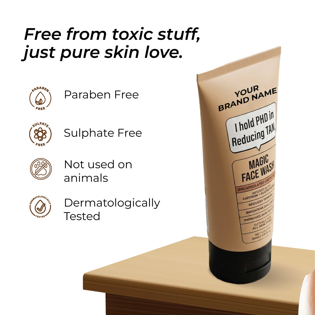MAGIC DE-TAN FACE WASH WITH POMOGRANATE & GLUTATHIONE