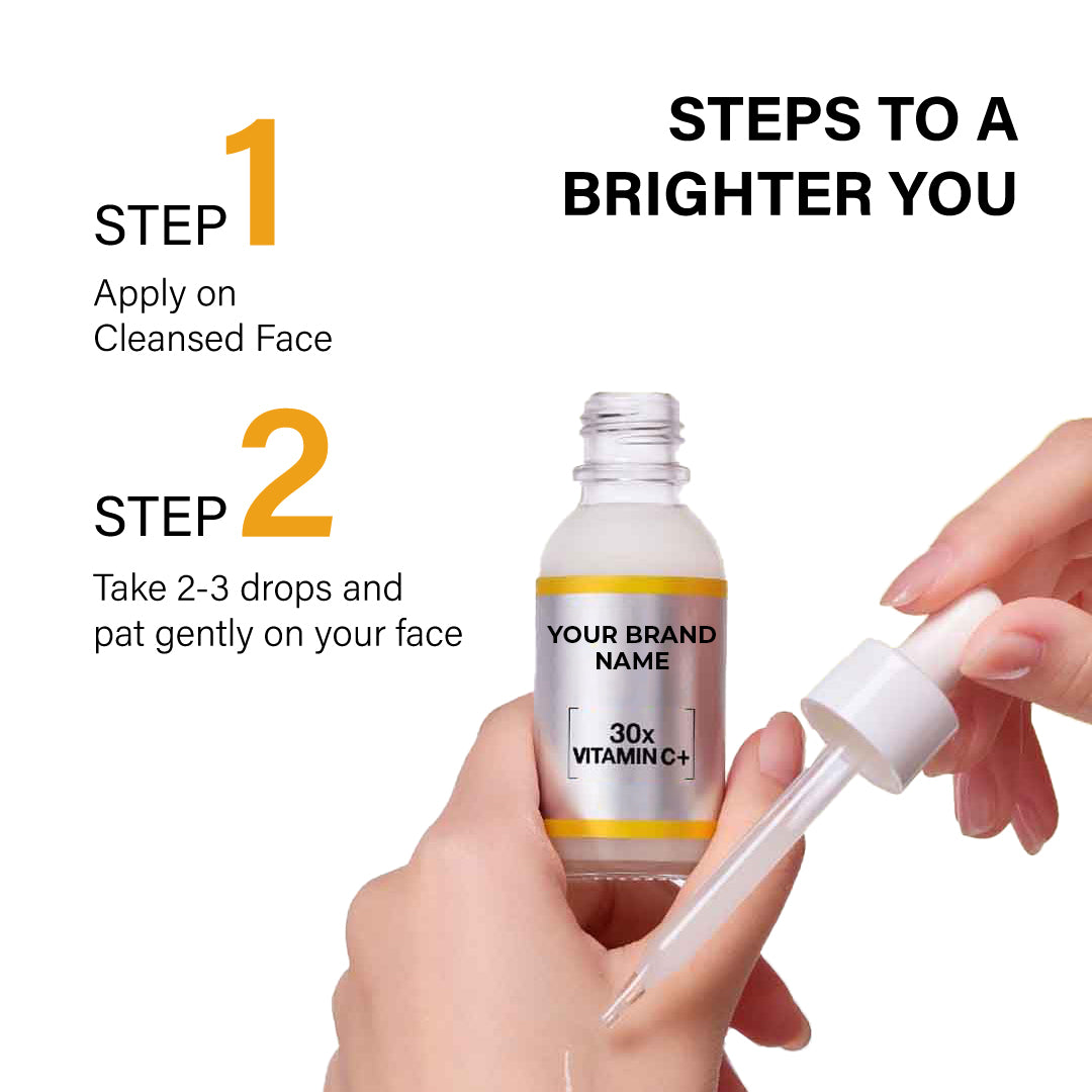 Vitamin C + Face Serum for Skin Brightening & Anti-Dark Spots