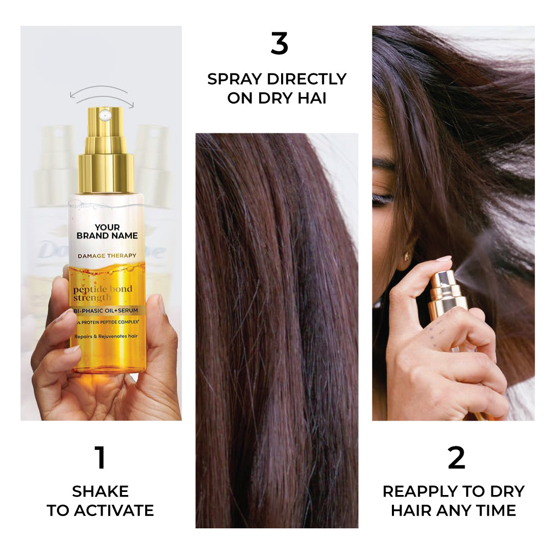 OIL + WATER BASED HAIR SERUM