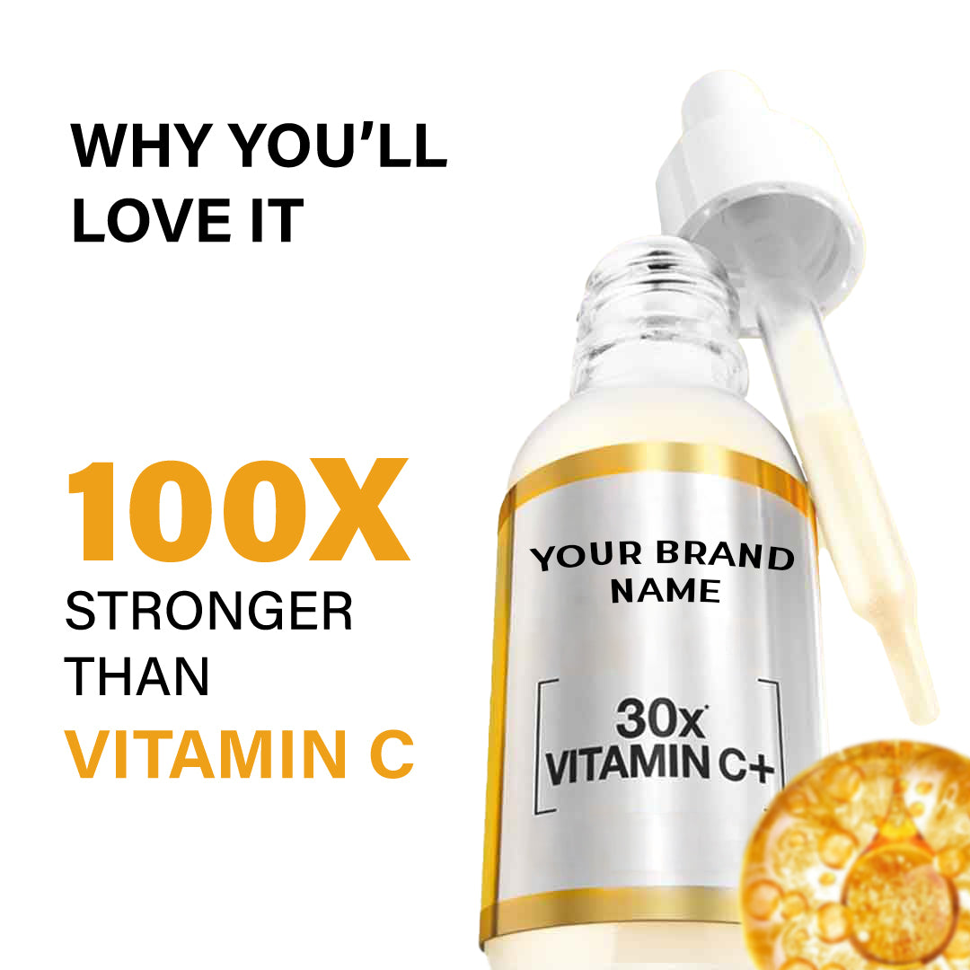 Vitamin C + Face Serum for Skin Brightening & Anti-Dark Spots