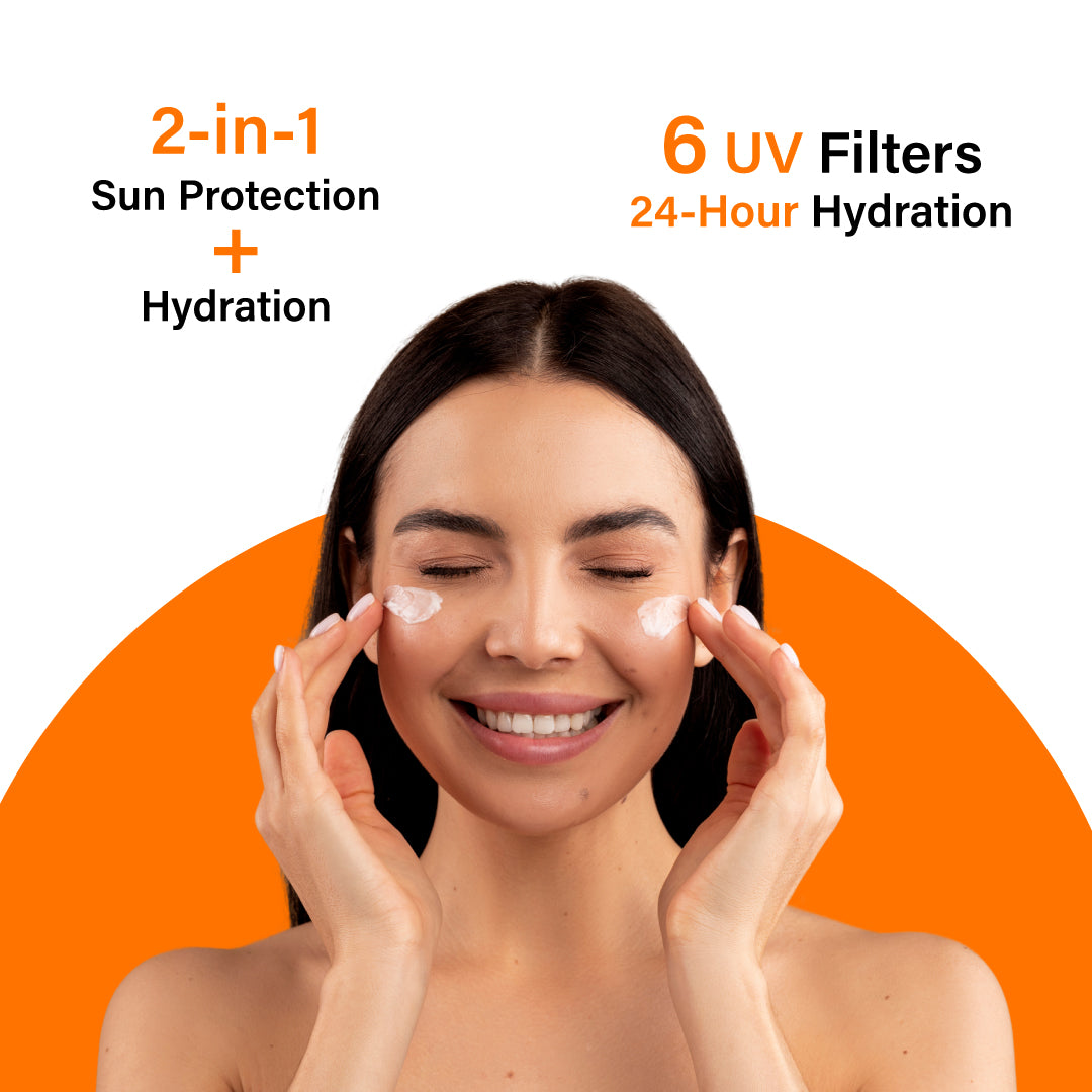 1% Hyaluronic acid suncreen aqua gel | SPF 50