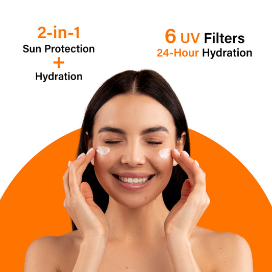 1% Hyaluronic acid suncreen aqua gel | SPF 50